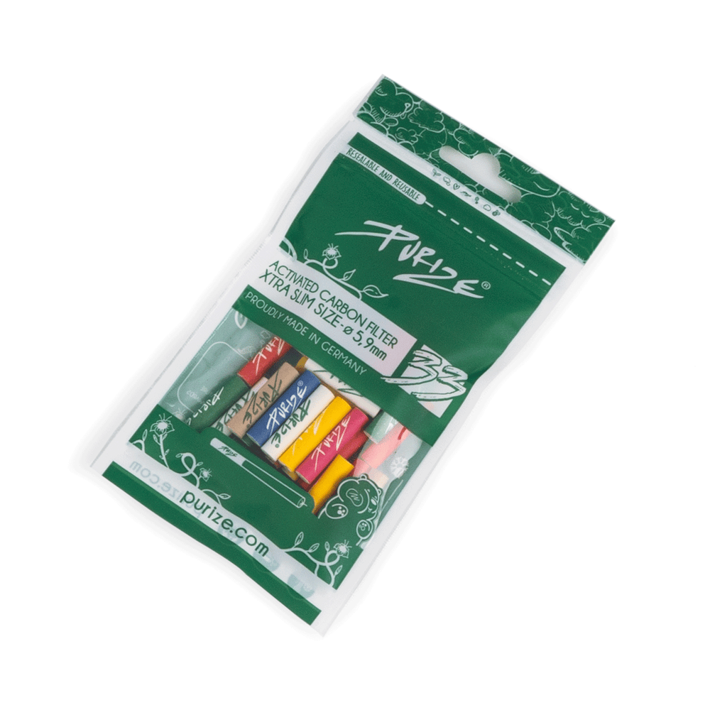 Purize™ BAG of 33 Xtra Slim filters | Rainbow