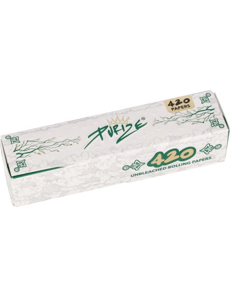 Purize 420 Rolling papers | King Size Slim