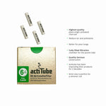Actitube Extra Slim 6mm Filters – Activated Charcoal Tips for Rolling