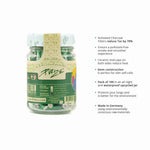 Purize XTRA Slim Filters in Glass Jar β 100-Pack of Eco Carbon Smoking Tips