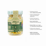 Purize XTRA Slim Filters in Glass Jar β 100-Pack of Eco Carbon Smoking Tips