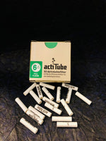 Actitube Extra Slim 6mm Filters – Activated Charcoal Tips for Rolling