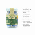 Purize XTRA Slim Filters in Glass Jar – 100-Pack of Eco Carbon Smoking Tips