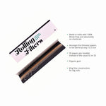 Rolling Filters King Size Slim Unbleached Watermarked Indian Made Rolling Papers