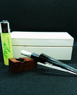 Purize Bruyere Pipe with 9mm Filters (Transparent Edition)