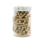 Purize XTRA Slim Filters in Glass Jar – 100-Pack of Eco Carbon Smoking Tips